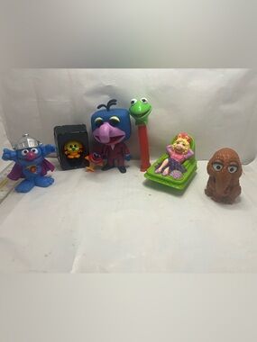 Muppets Sesame Street lot new and vintage Funko Pez McDonald’s Doorables Gonzo
